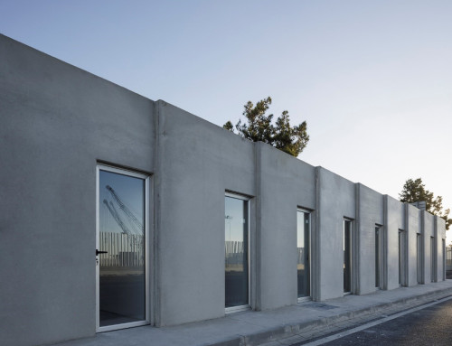 Precast Panels of Motril Port Pavillon, Spain.